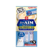 이나바 챠오 AIM 츄르 신장건강케어용 8g 5개입 고양이간식, CA-08 진한 가다랑어포 육수
