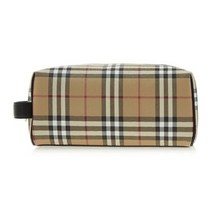 Burberry [명품]페드로 버버리 빈티지 체크 트래블 파우치 8057..