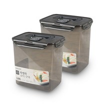 락앤락 숨쉬는 김치통 그레이 원핸들 5L x 2개, 단품