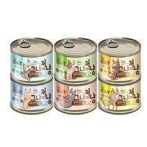 냥생이특식 애옹이간식캔 냥생통조림 동물습식간식 애옹이통조림 펫영양식 아기고양이간식 펫캔, 참치와치어, 1개