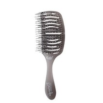 OliviaGarden 갈비뼈 빗 헤어 스타일리스트 특별 남성과 여성 푹신한 스타일링 건조 및 습식 이중 목적 케어 마사지, IDMH(중간 모발 품질)