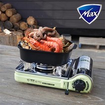 [맥선] 맥스 컴팩트 휴대용 가스버너 MS-7000DFS 이동식버너 케이스포함 휴대용버너 부르스타 캠핑 고급버너