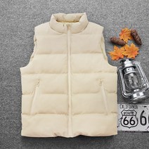 리버폭스 모던 캐주얼 빅사이즈 패딩 조끼 2022 NEW