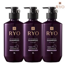 려 자양윤모 탈모증상케어 샴푸 지성두피용, 400ml, 3개
