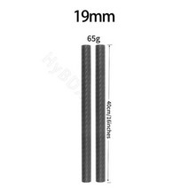 카메라악세사리 2 pcs 15mm19MMCarbon 섬유로드 DSLR 망원 렌즈 용 6 quot8quot10 quot12quot16 quot인치 길이 4K 8K 캐논 소니 카메라, 2PCS19MM16inch long