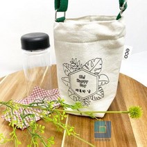 TD 캔버스 에코 텀블러 보냉 백 가방 물병 350ml 만들기 취미 키트 미술 재료 DIY, 4. 하트 고래