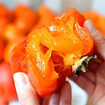 청도반시 고당도 씨없는 홍시 연시 감 반건시, 1개, 청도반시 5kg [특대] 28~35과 내외