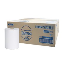 크리넥스 드라이셀R183 롤핸드타올 롤휴지 1BOX 47251, 단품