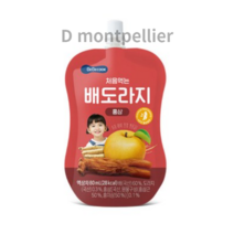 베베쿡 처음먹는 배도라지 어린이 음료 80ml, 국산 배도라지 홍삼, 20개