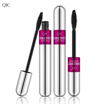 마스카라 4d 실크 섬유 래쉬 마스카라 방수 바이브리 3d 마스카라 for eyelash extension black Thick lengthening eye lashes 화장품, qic-q28