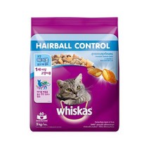위스카스 포켓 헤어볼(닭고기와 참치)1.2kg