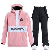 스키 복 여성 겨울 스포츠 자켓 바지 세트 방풍 방수 스노우 보드 정장 Windbreake, [14] pic jacket pants 14
