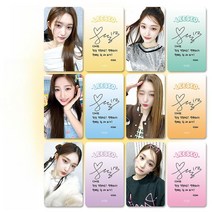 IVE 아이브 양면 포카 포토 카드 굿즈 원영 유진 리즈 이서 가을 레이, 이서 (6장)