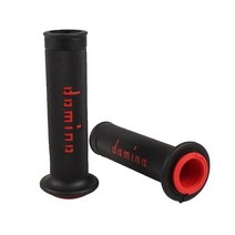 오토바이 핸들바 핸들 바이크 크로스바 멀티 22 24mm 그립 바 ktm yamaha 유니버설 핏 자전거 motocross 고무 젤 도미노 그립 9 색, 블랙 레드