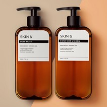 스킨유 향좋은 바디워시 샤워젤 딥 머스크 500g 2입 (옵션 선택), 08 우디 2입