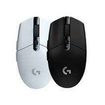 로지텍 G304 LIGHTSPEED 무선 게이밍 마우스 벌크 (G305), 화이트, White