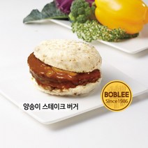 참살이곳간/양송이스테이크/라이스버거/버거/밥버거/밥리, 1개, 250g