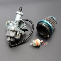 오토바이 기화기 사륜 바이크 pz27 carburetor hand choke for chinese atv 흙 자전거 150cc 200cc 250cc 300cc 27mm carb, pz27 키트