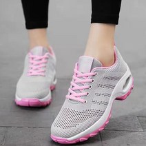 여성 운동화 니트 워킹화 발편한 에어쿠션 런닝화