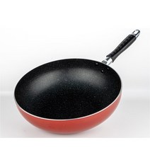 베네첸 G튀김팬 국산 업소용 식당용 가정용 마블스톤 코팅 볶음팬 궁중팬 웍 20cm 24cm, G튀김팬24cm, 1개