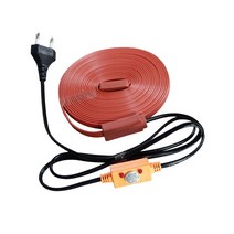 국산 우주전열 동파방지열선 1M~30M 동파방지기 자동 센서 수도 배관 결빙 히터 보온, 동파방지선 센서형 5M