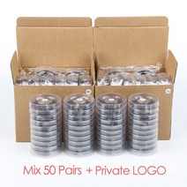 속눈썹YSDO 3D 밍크 속눈썹 메이크업 두꺼운 대량 자연스러운 인조 위스피 4 쌍 20 30 50/100 쌍 도매, 01 Lashes 12-16mm, 14 50 Pairs WITH LOGO