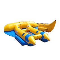 바나나 보트 수상 레저 공장 직접 물 모델 비행 물고기 공원 놀이 서핑 장비 풍선, 2tubes for 2 people