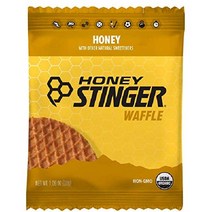 Honey Stinger 허니 스팅어 유기농 케토제닉 와플 16.96온스(16개 팩), 1.06온스(16팩)