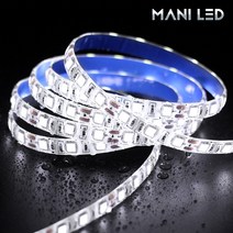 마니LED 주문제작 플렉시블 3528 5050 LED바 12V 24V 10cm, 5050 방수 흰띠 12V 10cm 화이트, 1개