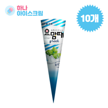 빙그레 요맘때 그릭콘 플레인 10개 아이스크림, 150ml