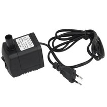 양수 펌프 소형 수도 AT-380 AC 220-240V 15W 잠수정 워터 수족관 분수 연못 플매트 카펫 매트 러그 검정색, [01] As Shown, 01 As Shown