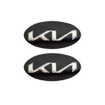 k7엠블럼 엠블럼1세트(앞+뒤), 실버, 2019-2020식(k7프리미어)