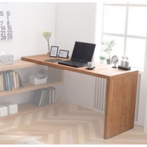 1.2m 남편서재 견고한 기역자 책상 테이블상판 컴퓨터 주니어룸 남자아이방, 화이트