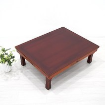 남원춘향공방 남원 접이식 밥상 교자상 원형상 사각상 찻상 다과상, 사각 무전 5호 75x60