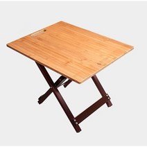 모닥 대나무 테이블 접이식 뱀부 캠핑 우드 미니테이블