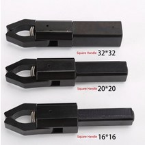 선반 바 풀러 대만 CNC 자동 피더 풀 클립 라운드 스퀘어 핸들 16-32mm 기계 서비스, [08] Square 12x12