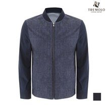 인디안 TREMOLO 남성 네이비 에어 도트 스테디움 점퍼_ TRNCLUS1441