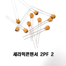 세라믹콘덴서2pF(1개~1000개) 세2P Ceramic Capacitor 2pF 50v, 1000개