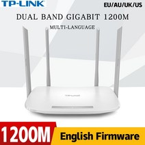 사용이 편리한 TP-링크 무선 듀얼 밴드 기가비트 2.4G & 5G 1200M 라우터모바일 앱 빌라 인터넷 핫스팟 AP인기 판매, 단일옵션, 한개옵션0