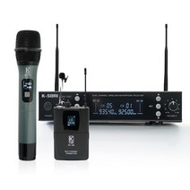 K-SORI MRX1902HH 강의용무선마이크 회의용마이크 무선마이크 900MHz 2CH 고감도마이크, 선택2:본체+핸드+핀마이크