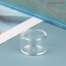 사무실의자 인형집 미니어처 화분 접이식 테이블 실험실 유리 테스트 튜브 나무 받침대 포함 가구 완구, [21] Dollhouse cup