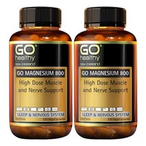 고헬씨(Go Healthy) 고헬씨 마그네슘 800-고함량 근육 신경 서포트 120 베지캡슐 X 2개, 240캡슐, 1세트