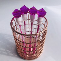 화장 브러쉬 메이크업 도구 튜브에 10 pcs 큰 다이아몬드 래쉬 브러쉬 일회용 속눈썹 스풀 마스카라 지팡, 한개옵션1, 08 10 pcs Rose Red