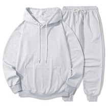 일루소 소프트 특양면 후드티 조거 트레이닝복 상하의 세트