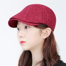 라핑 콘트라 린넨 헌팅캡 남녀공용 여름 뉴스보이캡 카페 바리스타 모자
