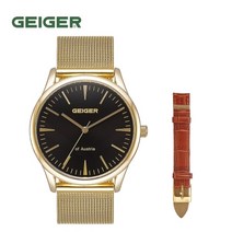 가이거 가이거(GEIGER) 남성 메쉬 시계 GE1223GD_M