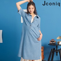 [23SS 최신상] 제이코닉 카라 데님원피스 2종