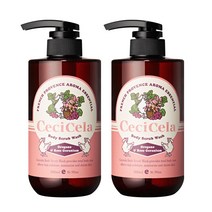 쎄씨쎌라 아로마힐링 바디스크럽 오레가노&로즈제라늄 향 500ml, 2개1개(7-NANO마스크S증정)