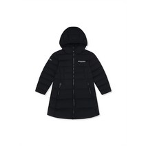 키즈 여아용 다운 롱패딩 (BLACK)