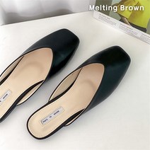 [로즈블로썸] [멜팅브라운] 여성 모던 브이컷 스퀘어토 블로퍼 7color (7440941